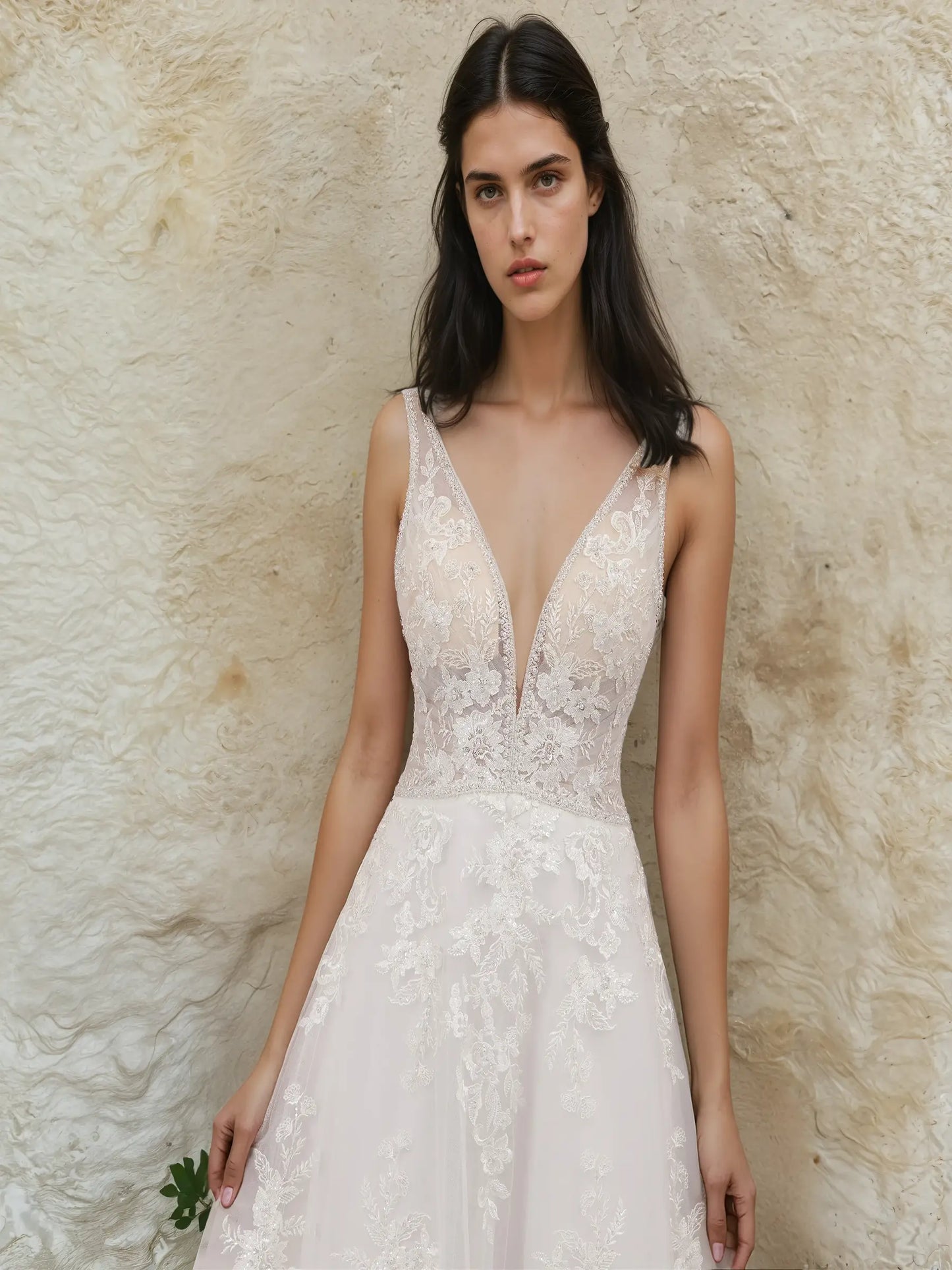 Aurelia Vintage Lace Gown