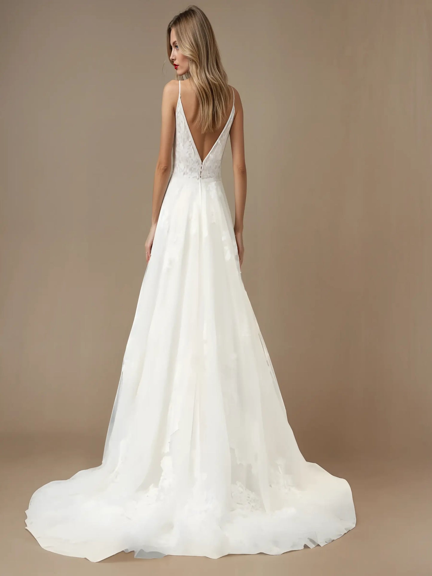 Florienne Tiered Tulle Gown