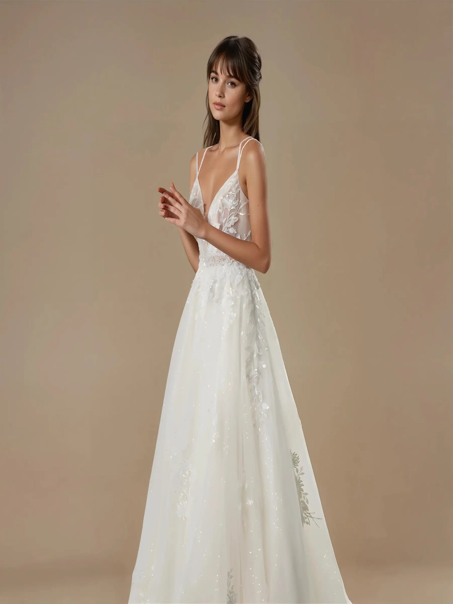 Aureline Lace Ball Gown