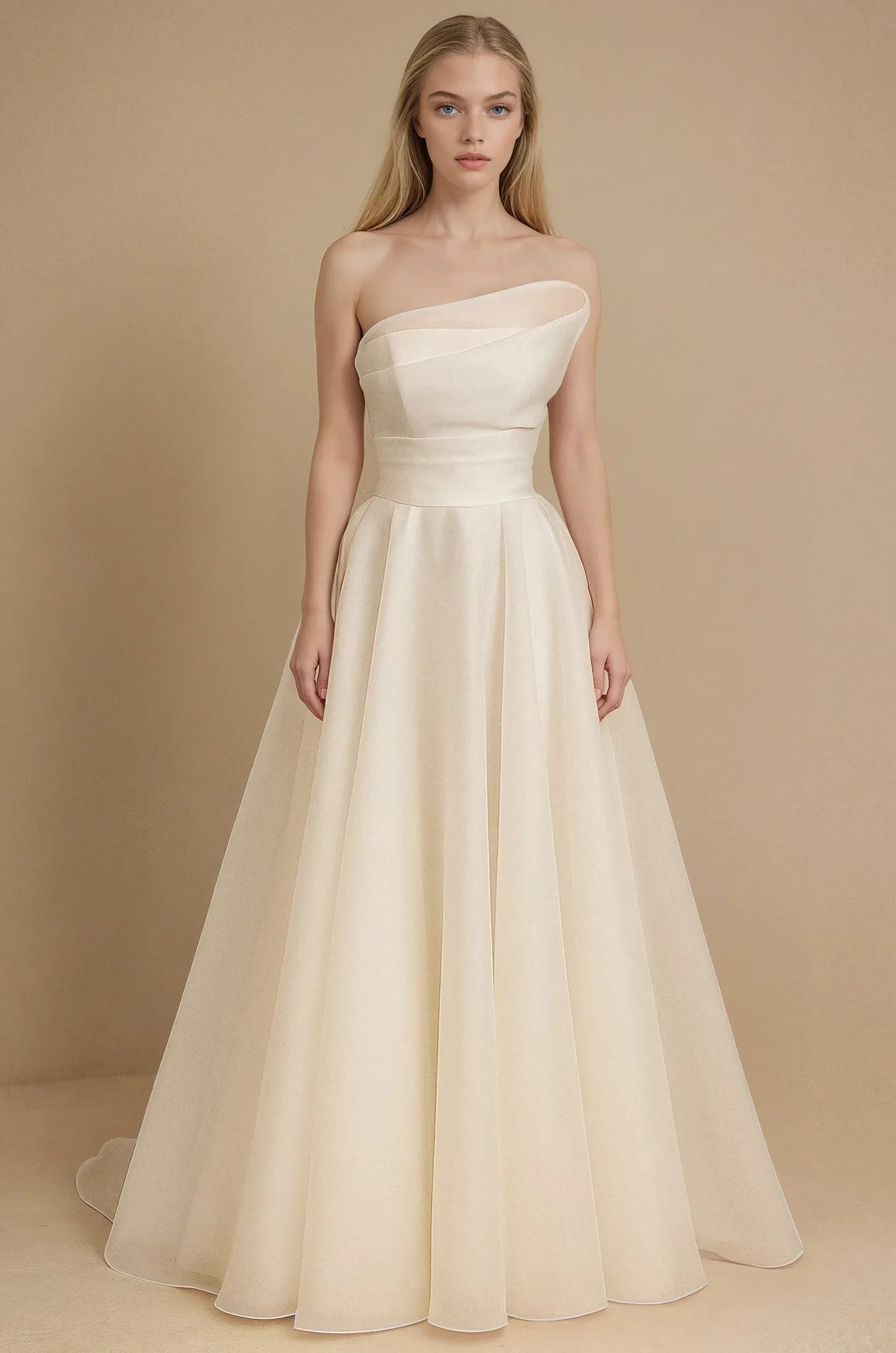 Luminous Whisper Gown