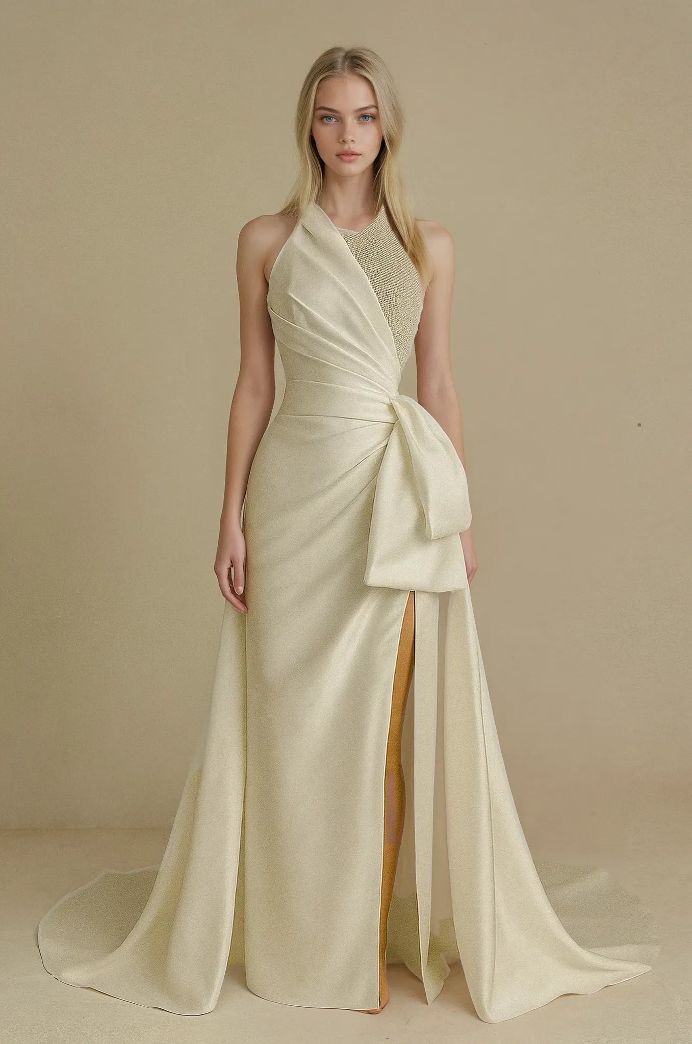Golden Drape Elegance