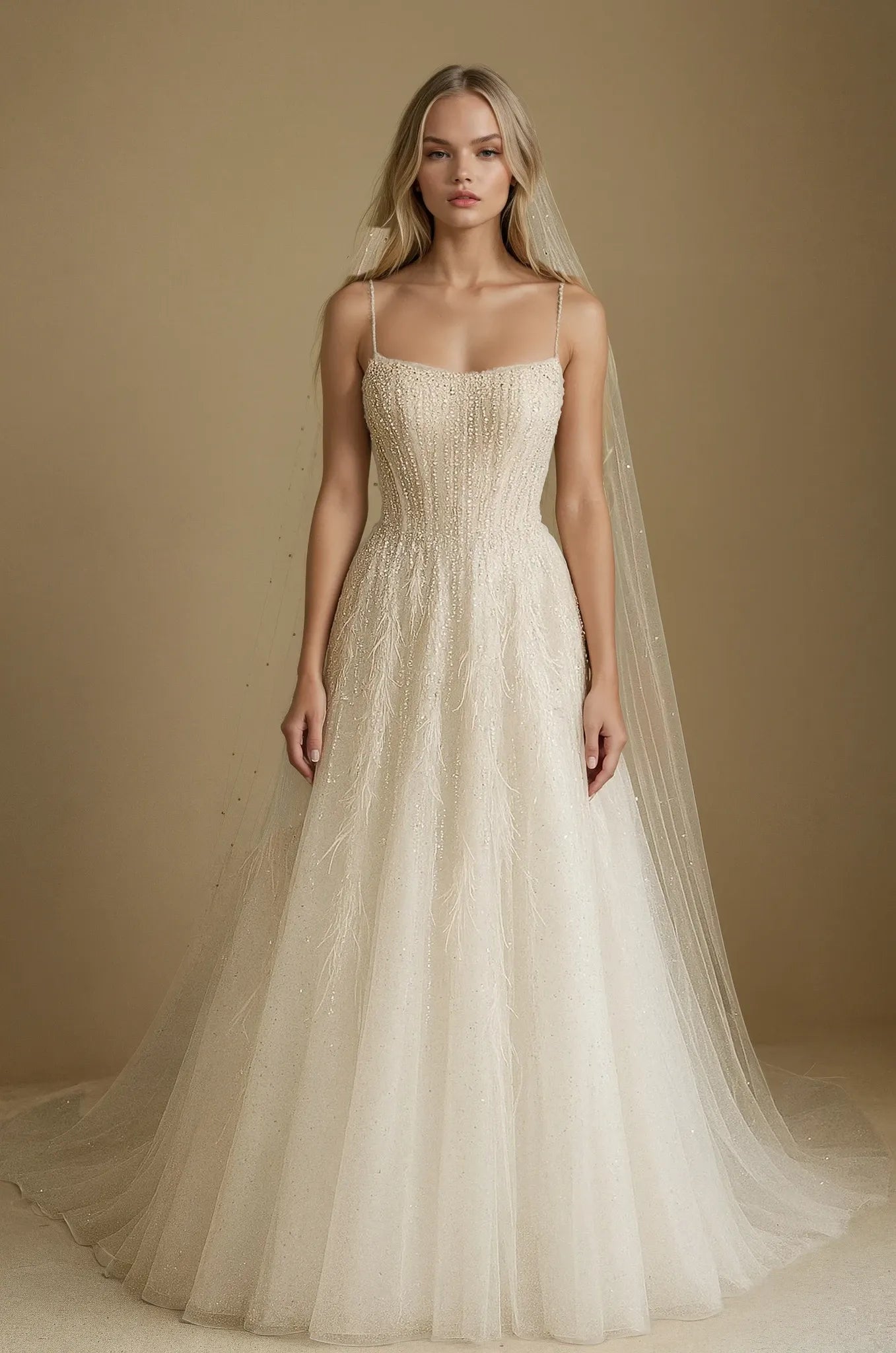 Calista Halo Gown