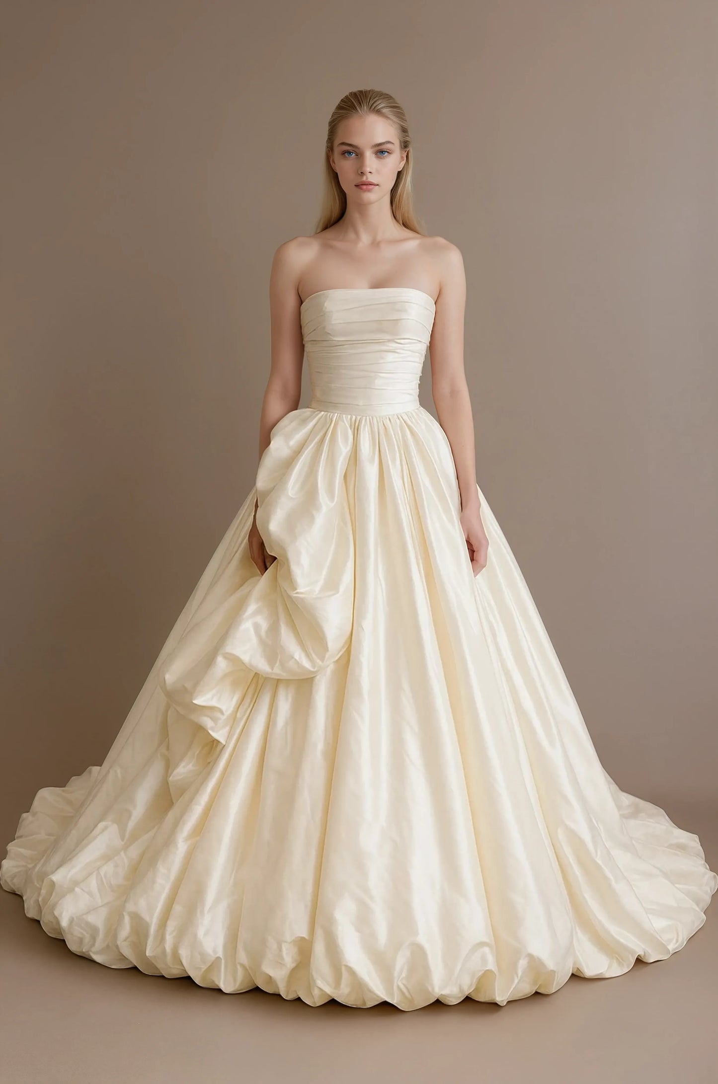 Aurelia Draped Ball Gown