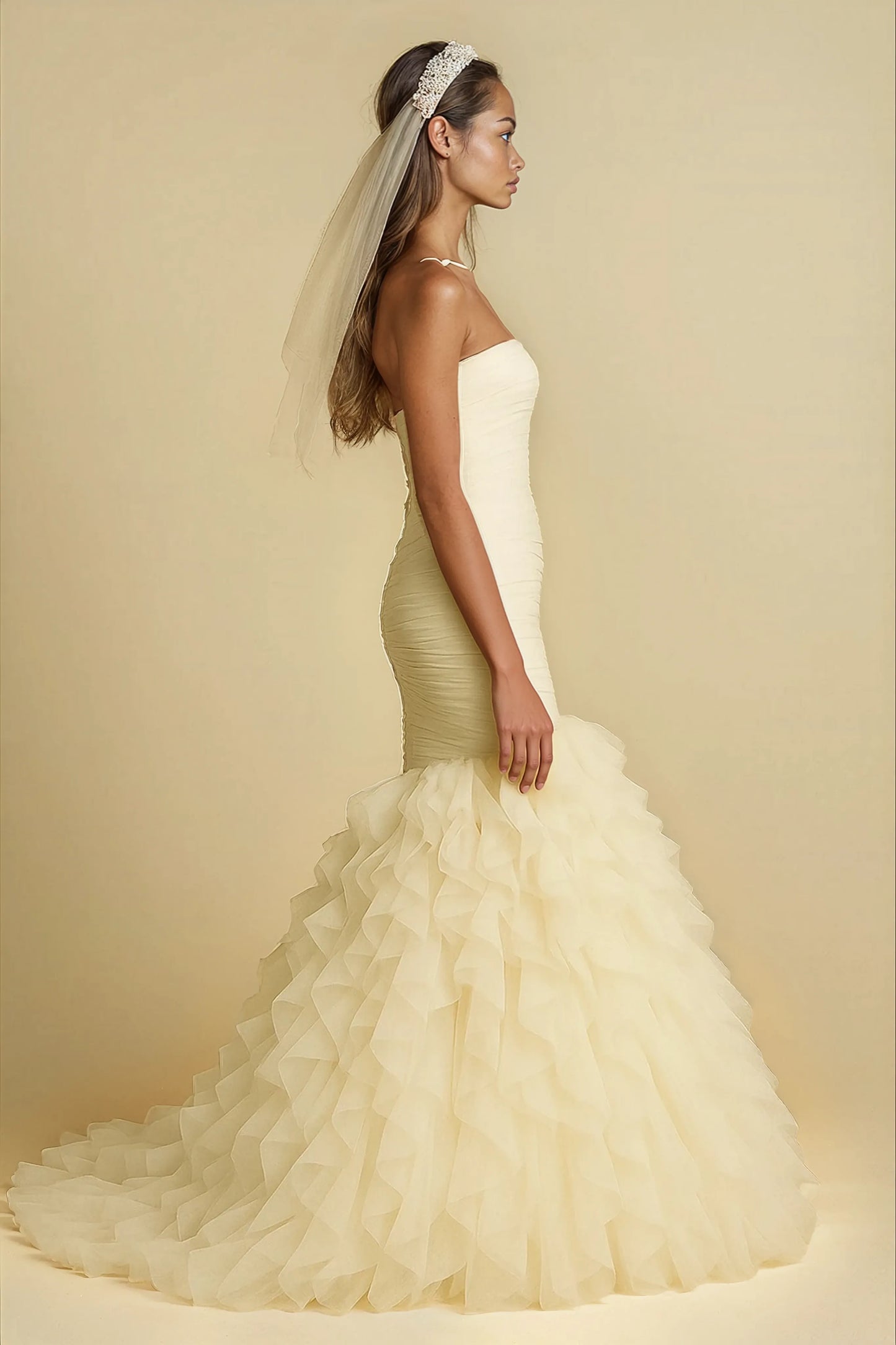 Celestial Cascade Gown