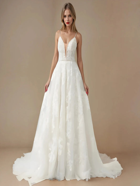 Florienne Tiered Tulle Gown