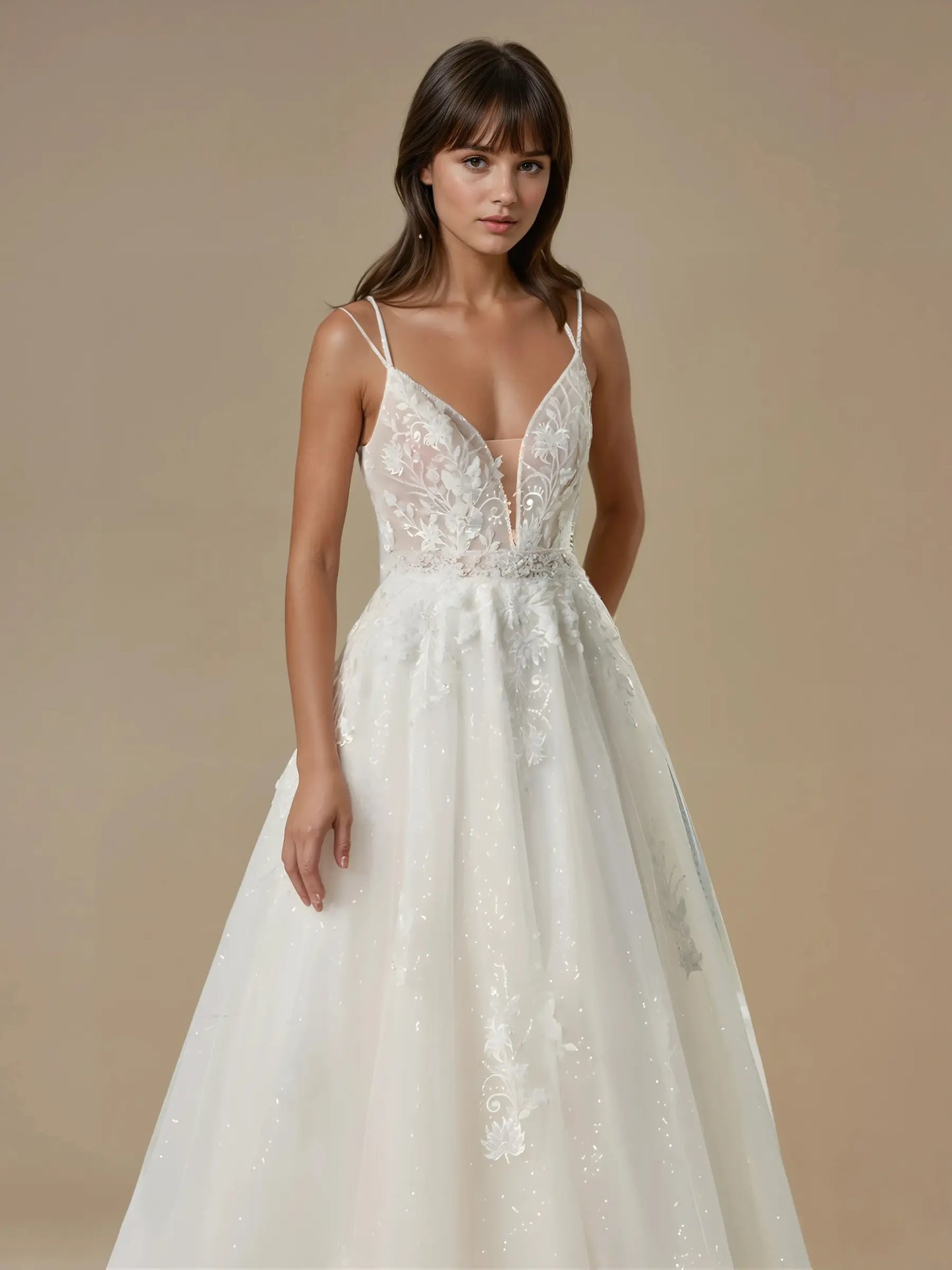 Aureline Lace Ball Gown