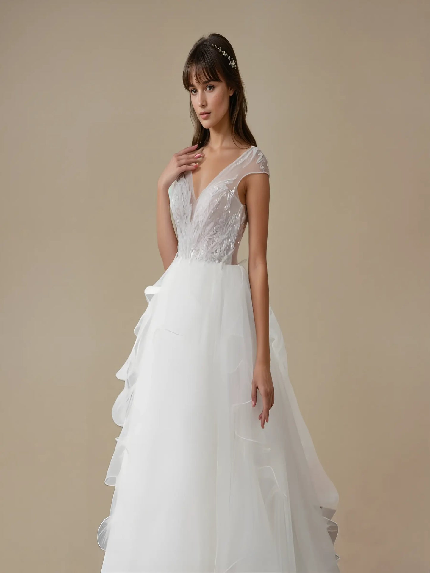 Elaria Lace Ball Gown