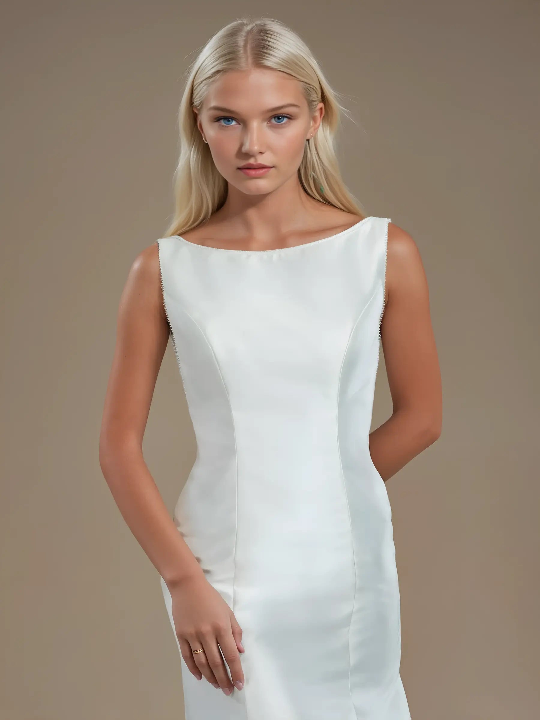 Mermaid Tulle Wedding Dress