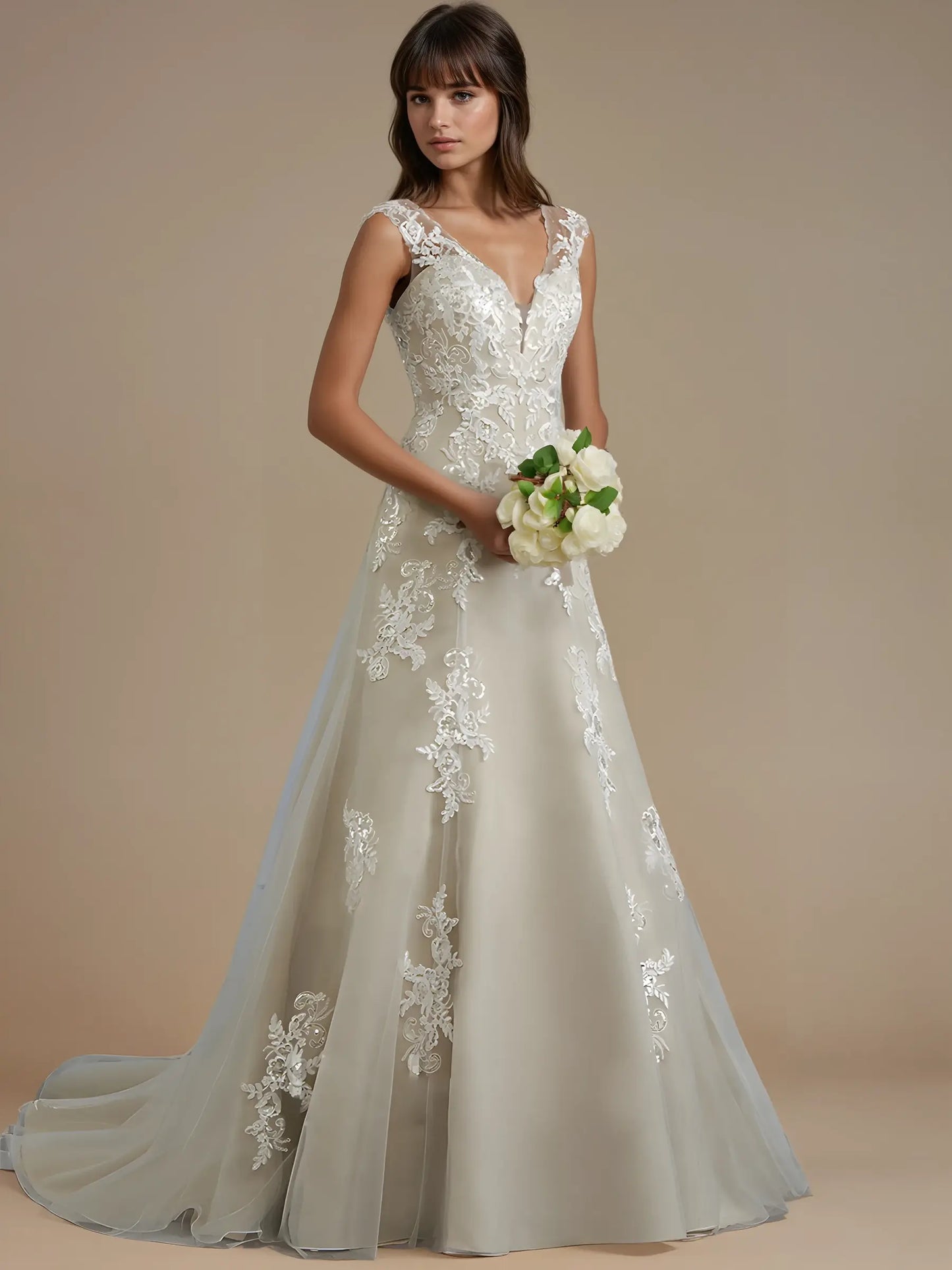 Elanora Sweetheart Lace Gown