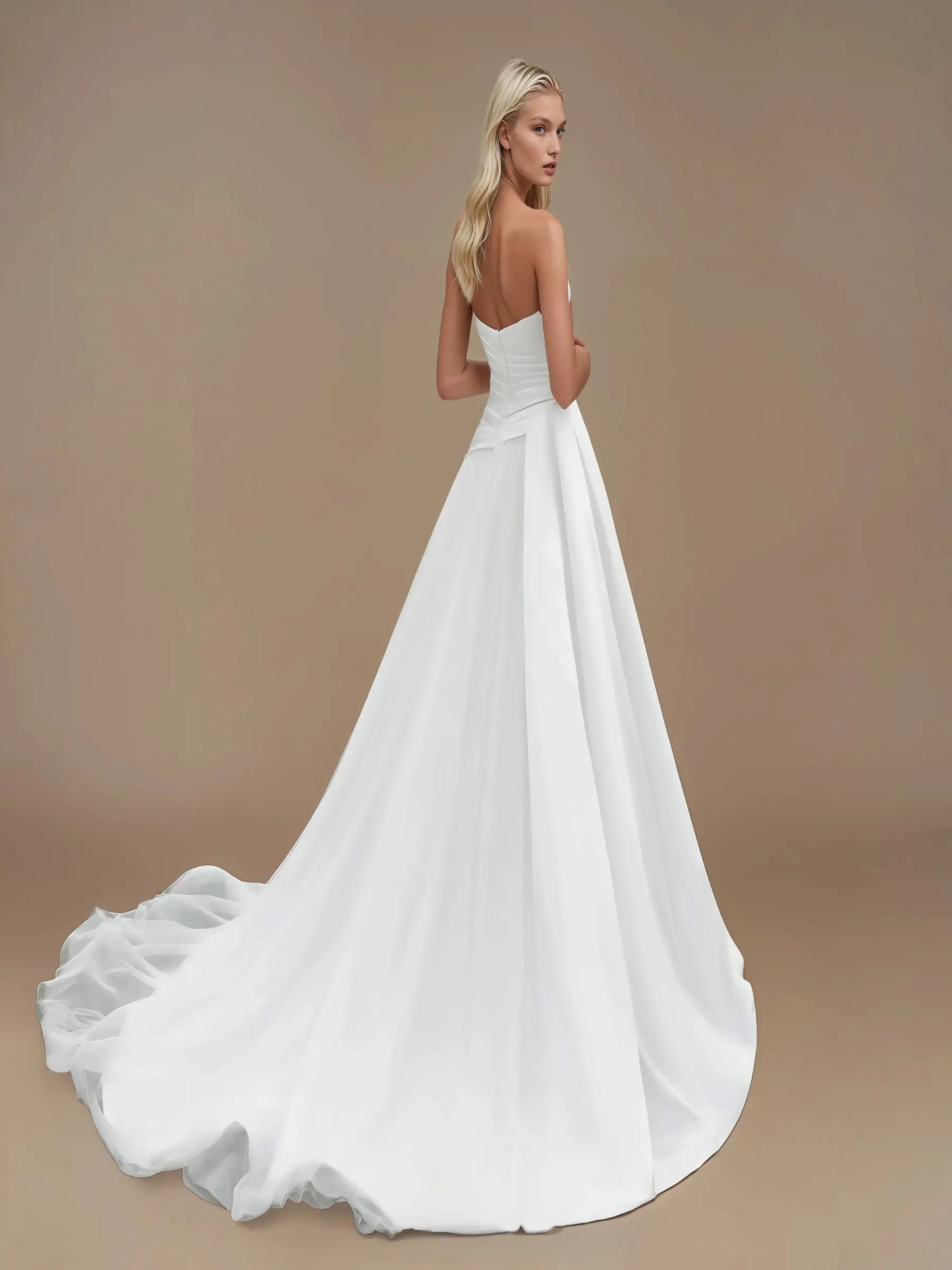 Amelina Off-Shoulder Lace Gown