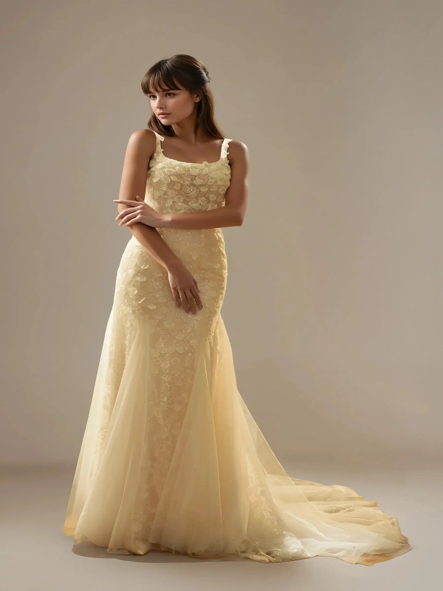 Anneliese Woolen Ball Gown