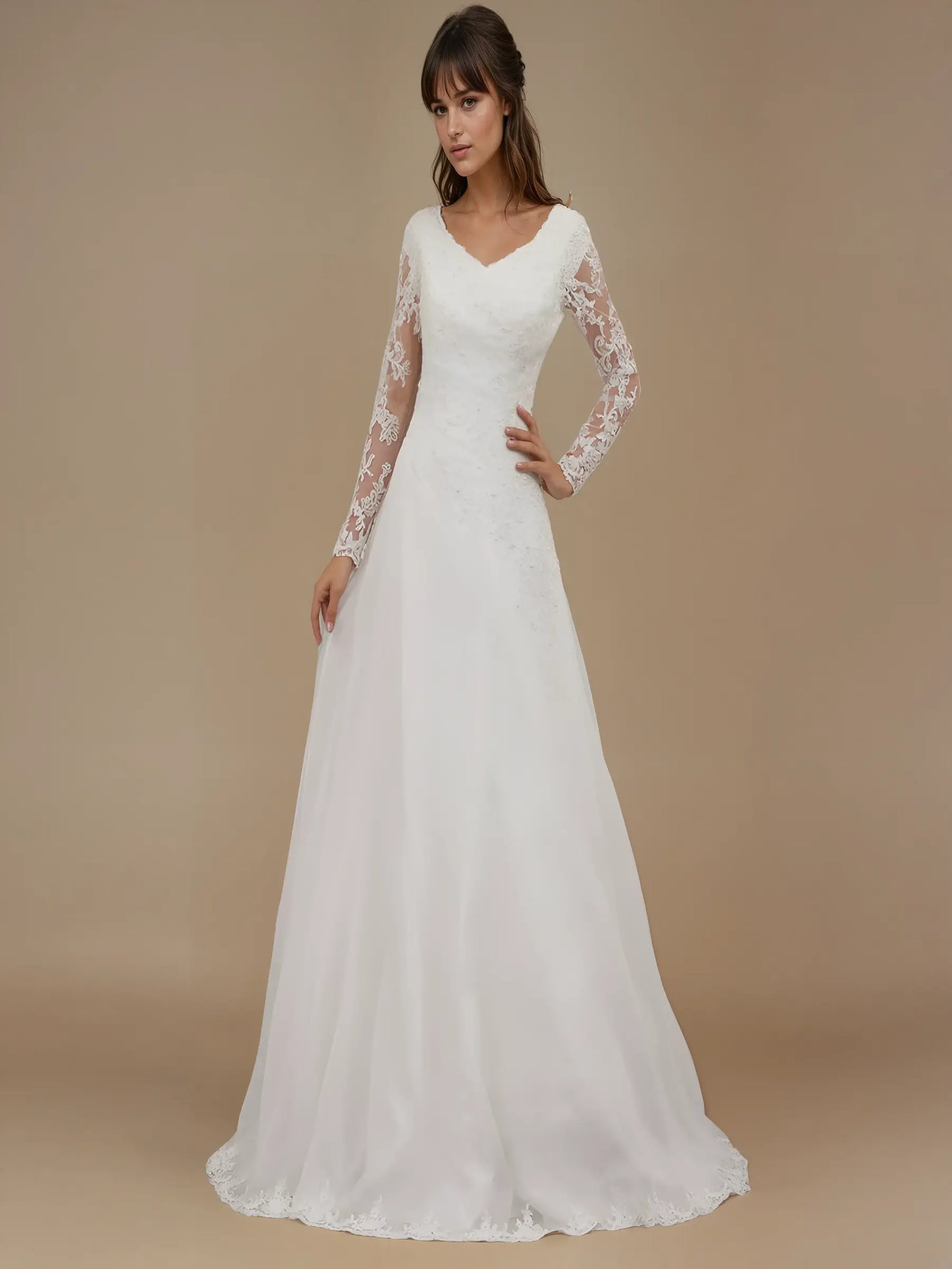 Maelis Woolen Ball Gown