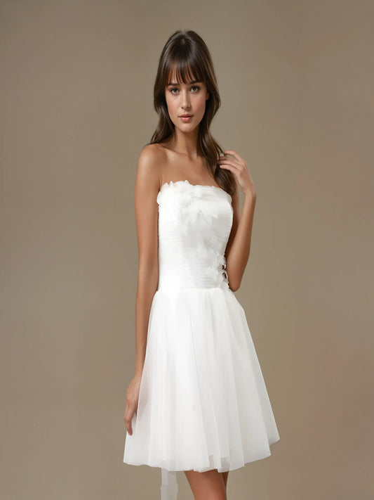 Celestine Illusion Tulle Gown