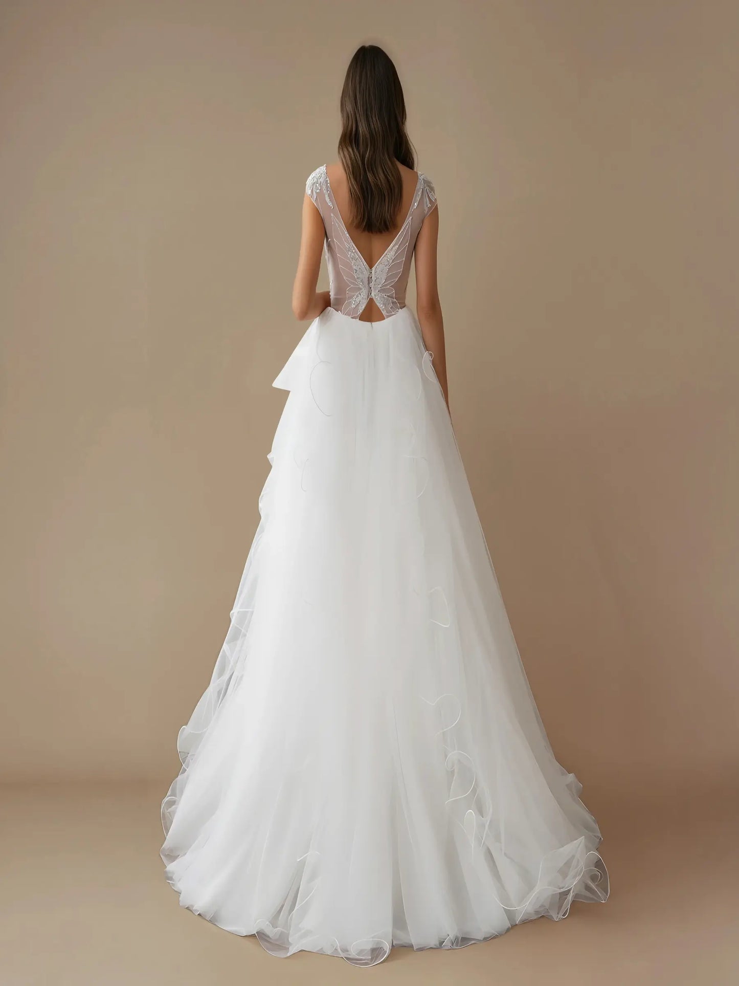 Elaria Lace Ball Gown