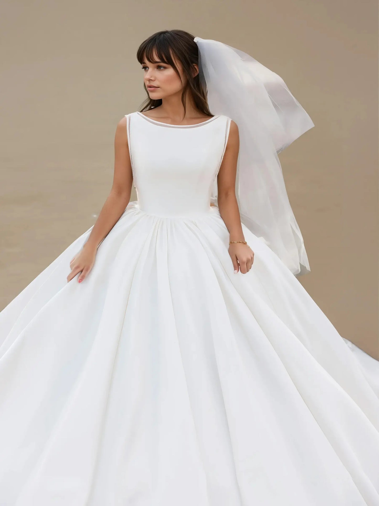 Vivara Satin Ball Gown