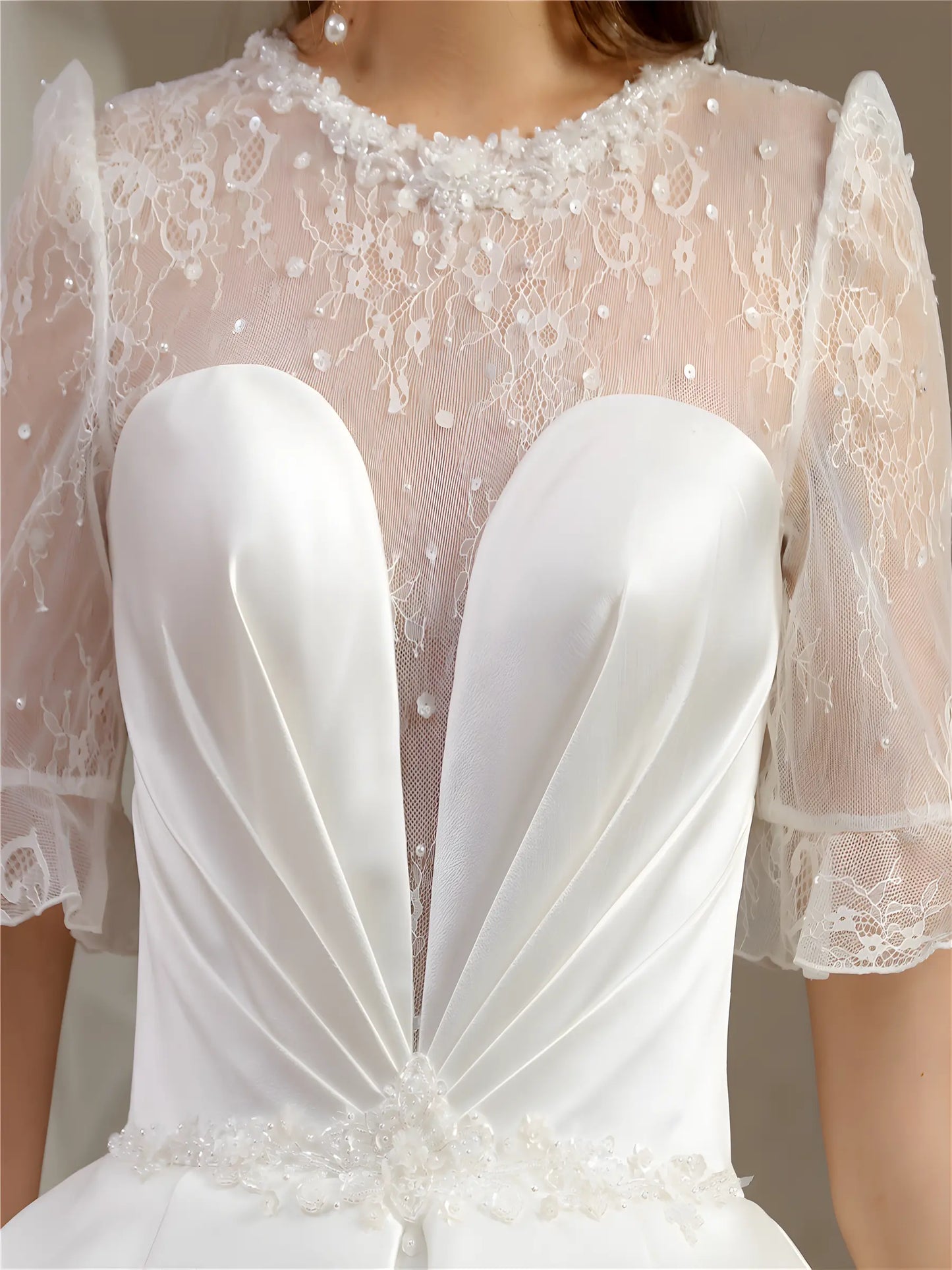 Aurelia Cathedral Tulle Gown