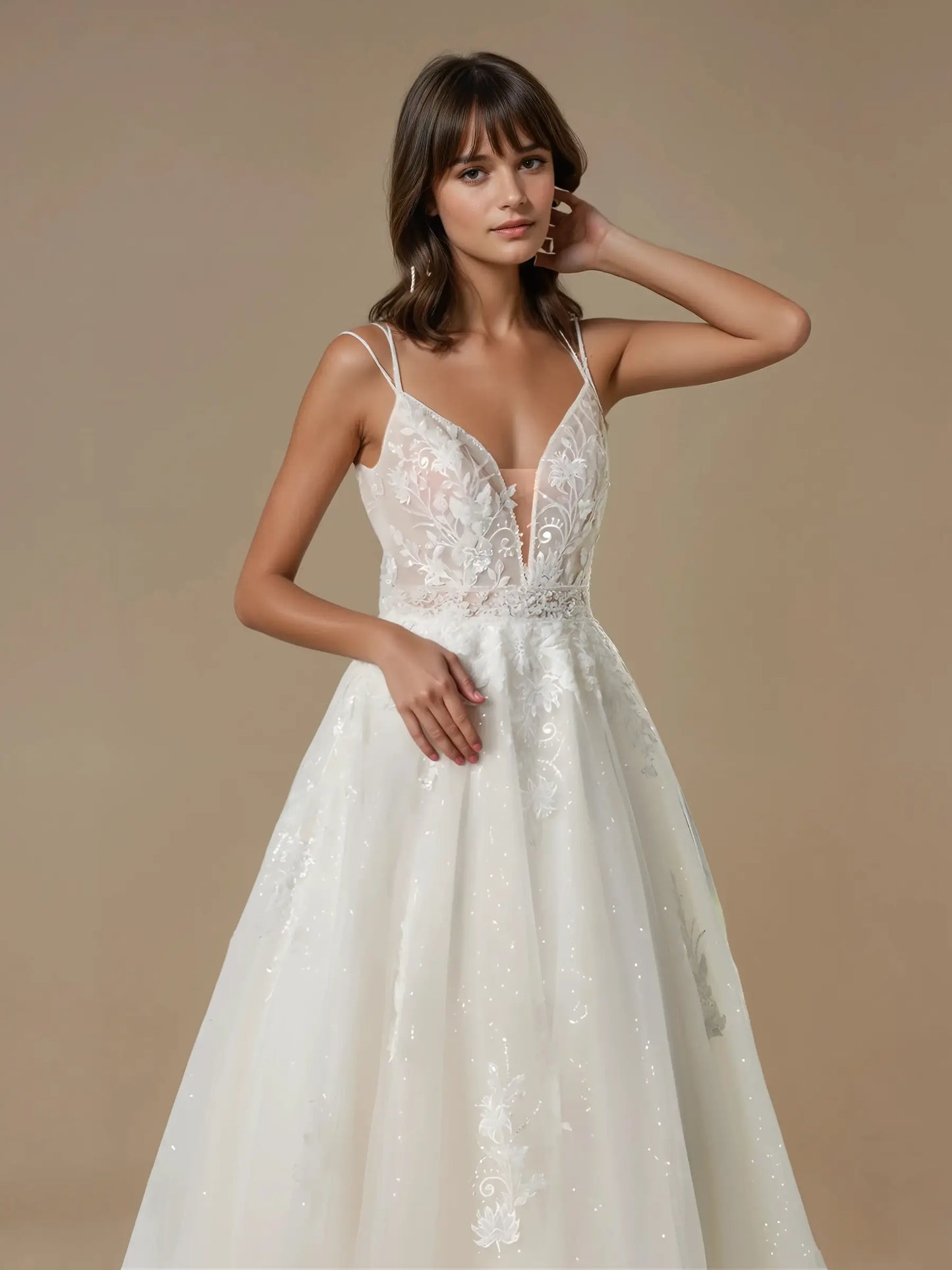 Aureline Lace Ball Gown