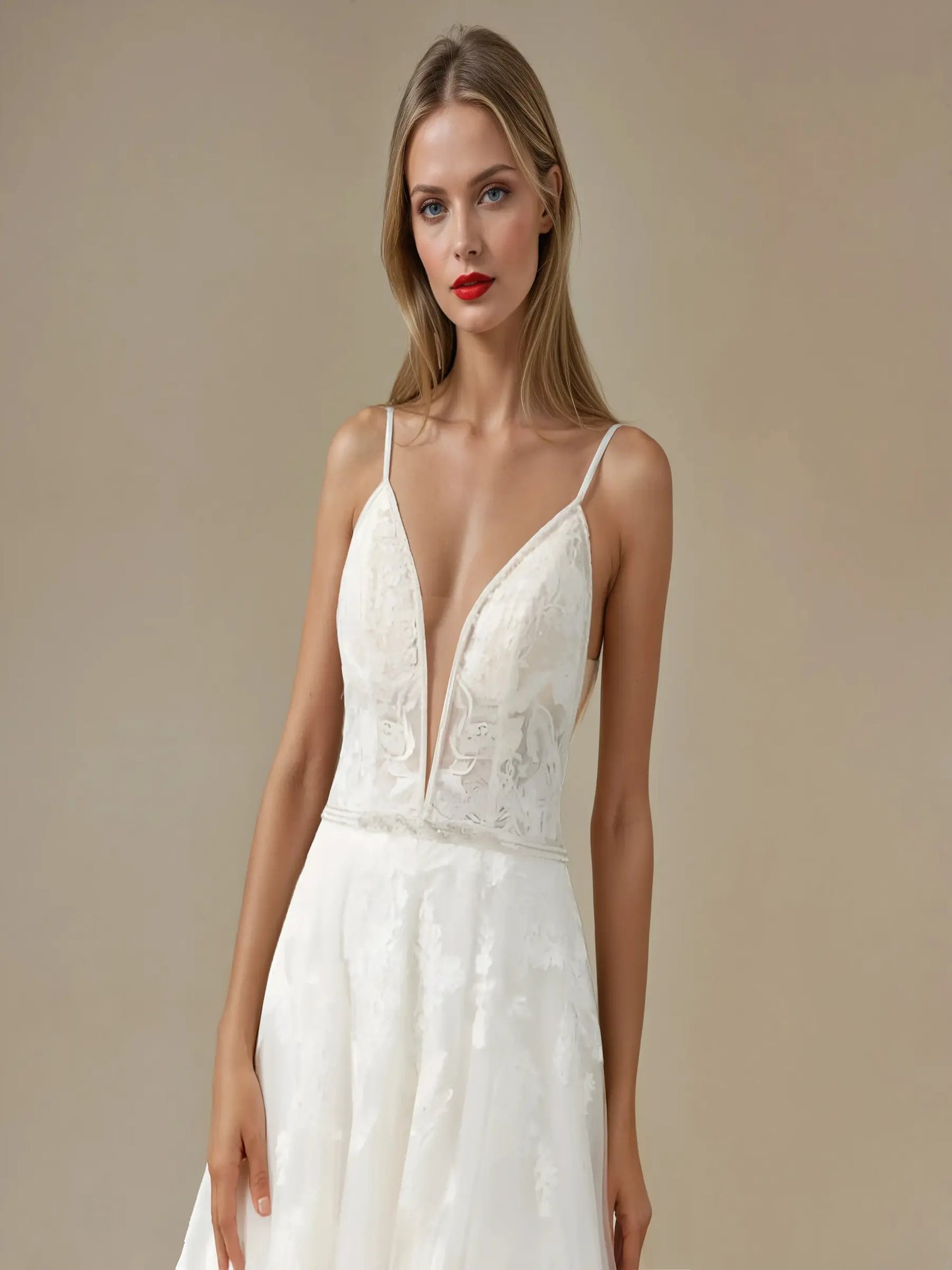 Florienne Tiered Tulle Gown