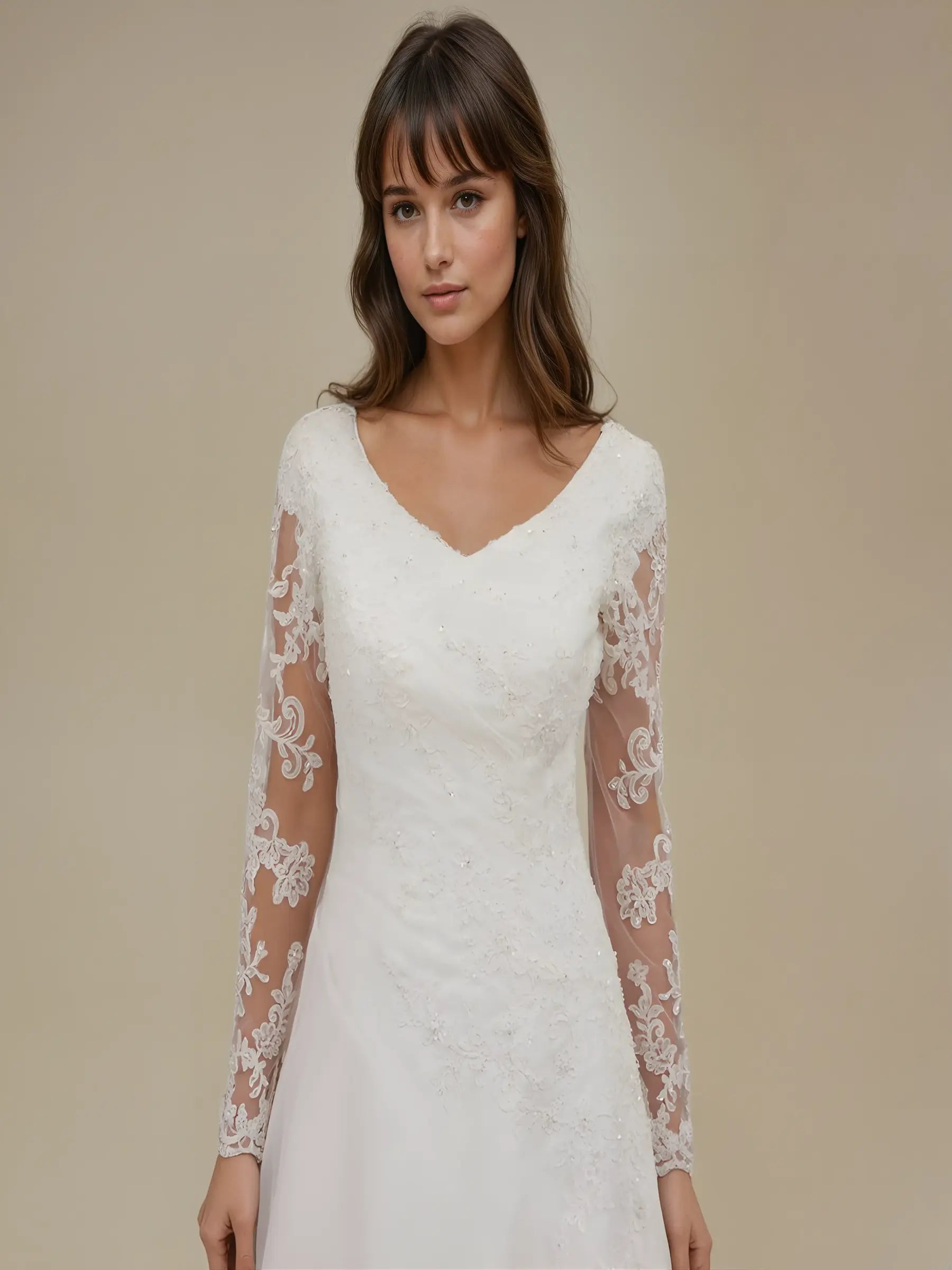 Maelis Woolen Ball Gown
