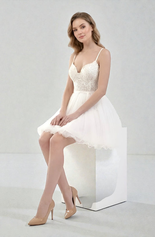 Satin Floral Sheath Gown