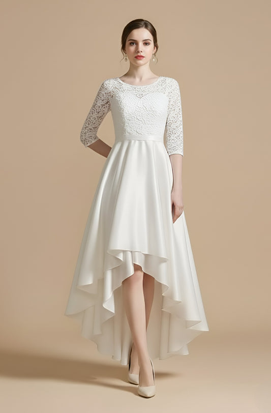 Evora Illusion Tulle Gown