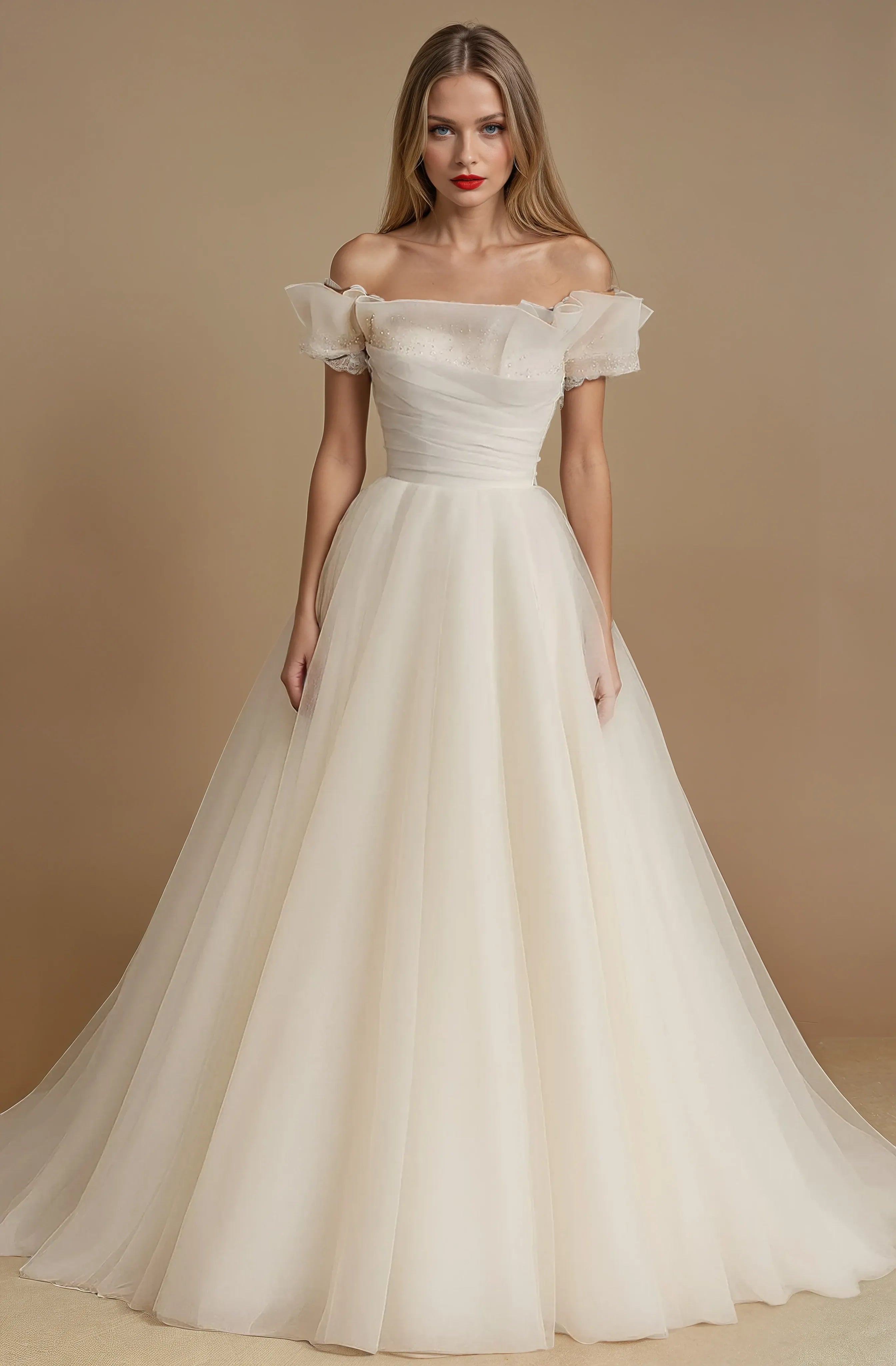 Enchanted Bloom A-Line Gown