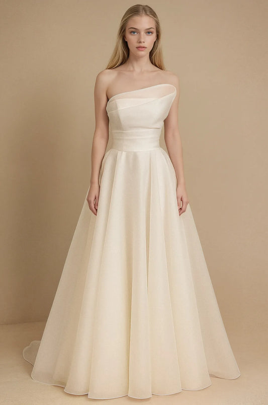 Luminous Whisper Gown