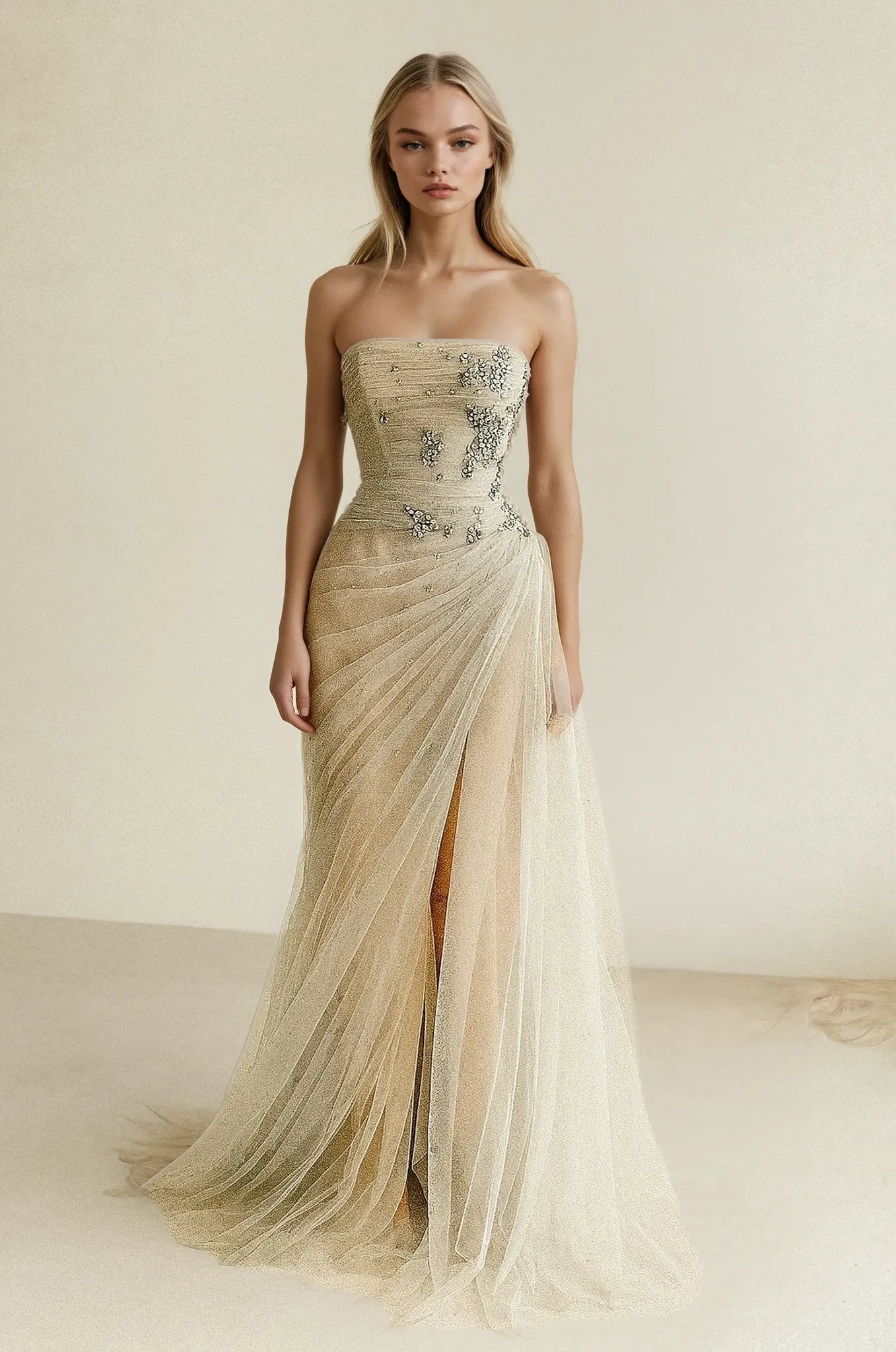 Diamond Bloom Gown