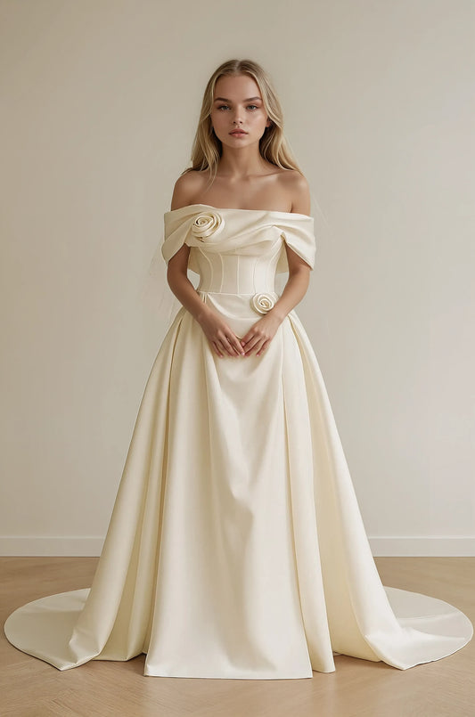 Rosewood Silhouette Gown