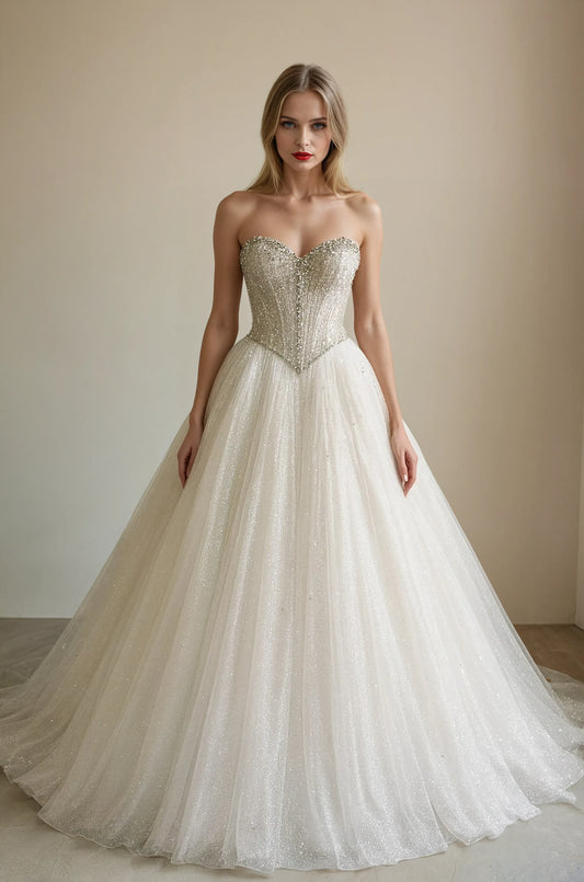 Crystal Majesty Ball Gown