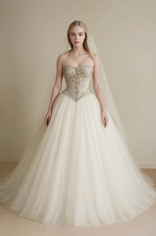 Gilded Radiance Gown