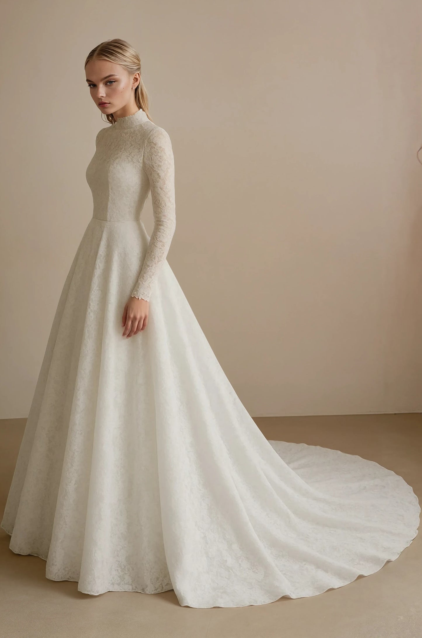 Timeless Lace Couture Gown