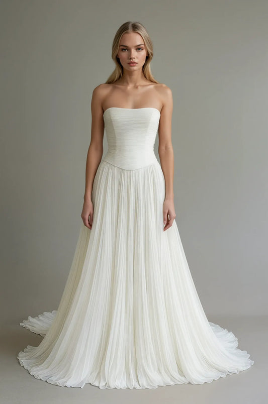 Eternal Elegance Strapless Gown