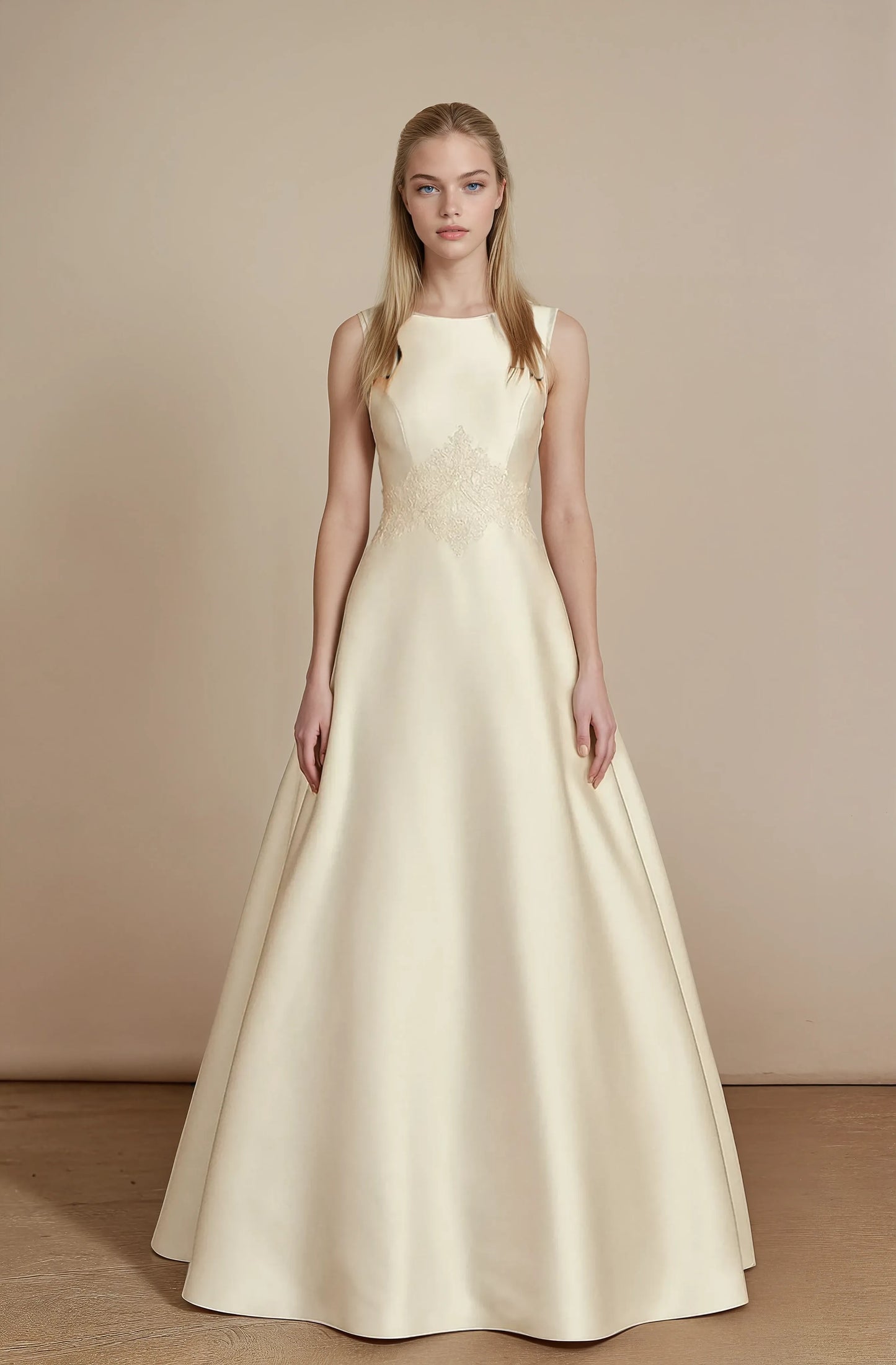 Timeless Elegance A-Line Gown
