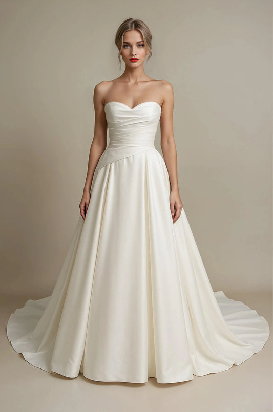 Radiant Satin Elegance