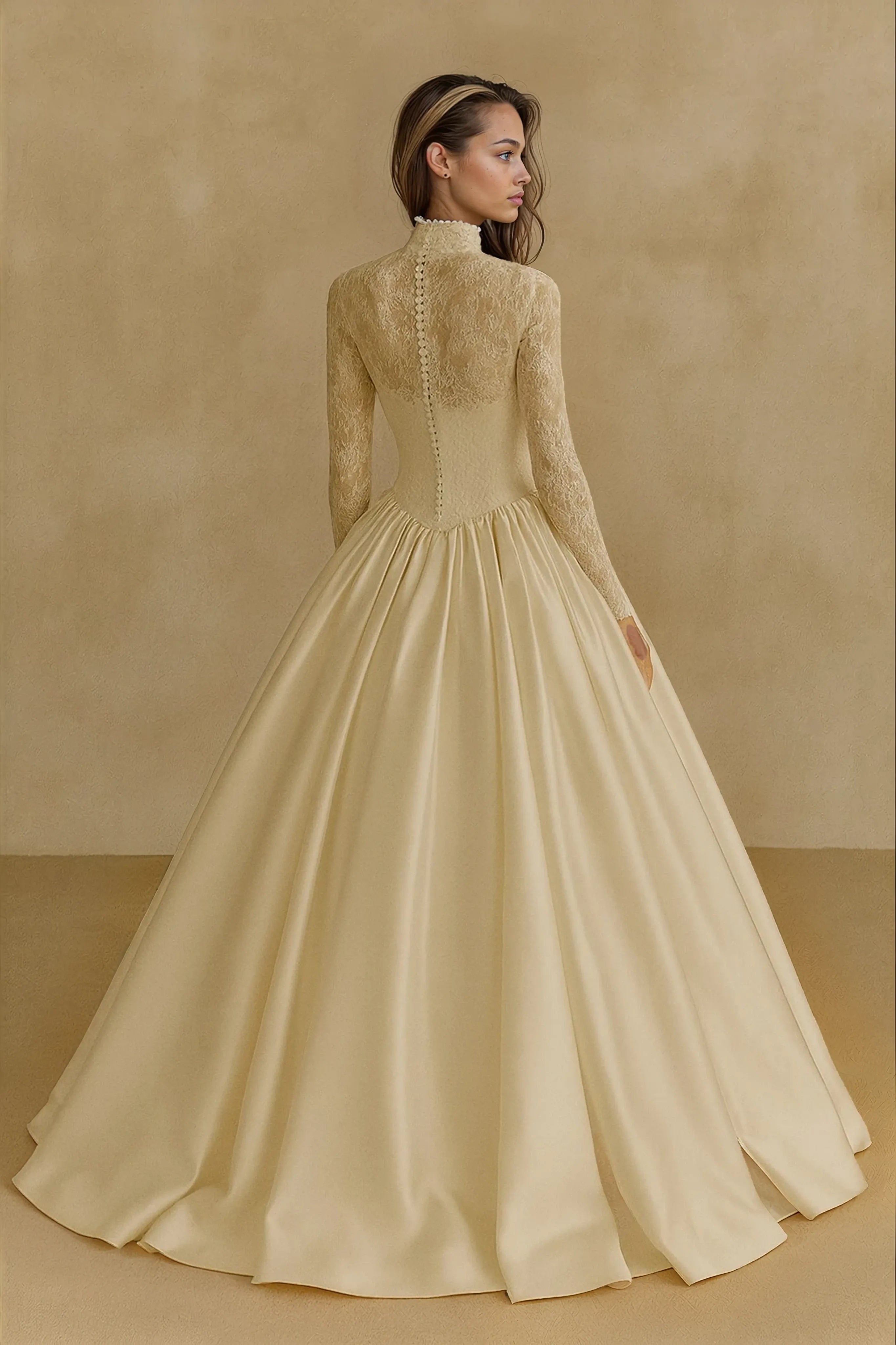 Enchanted Veil A-Line Gown