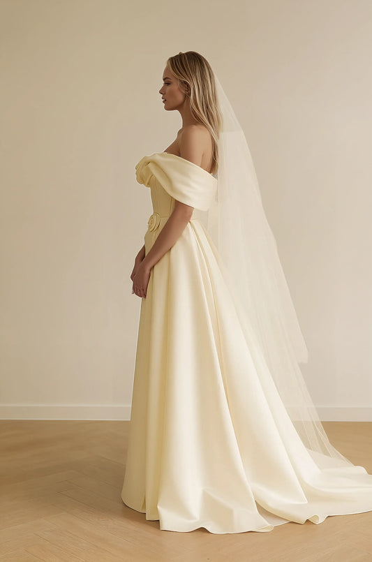 Rosewood Silhouette Gown