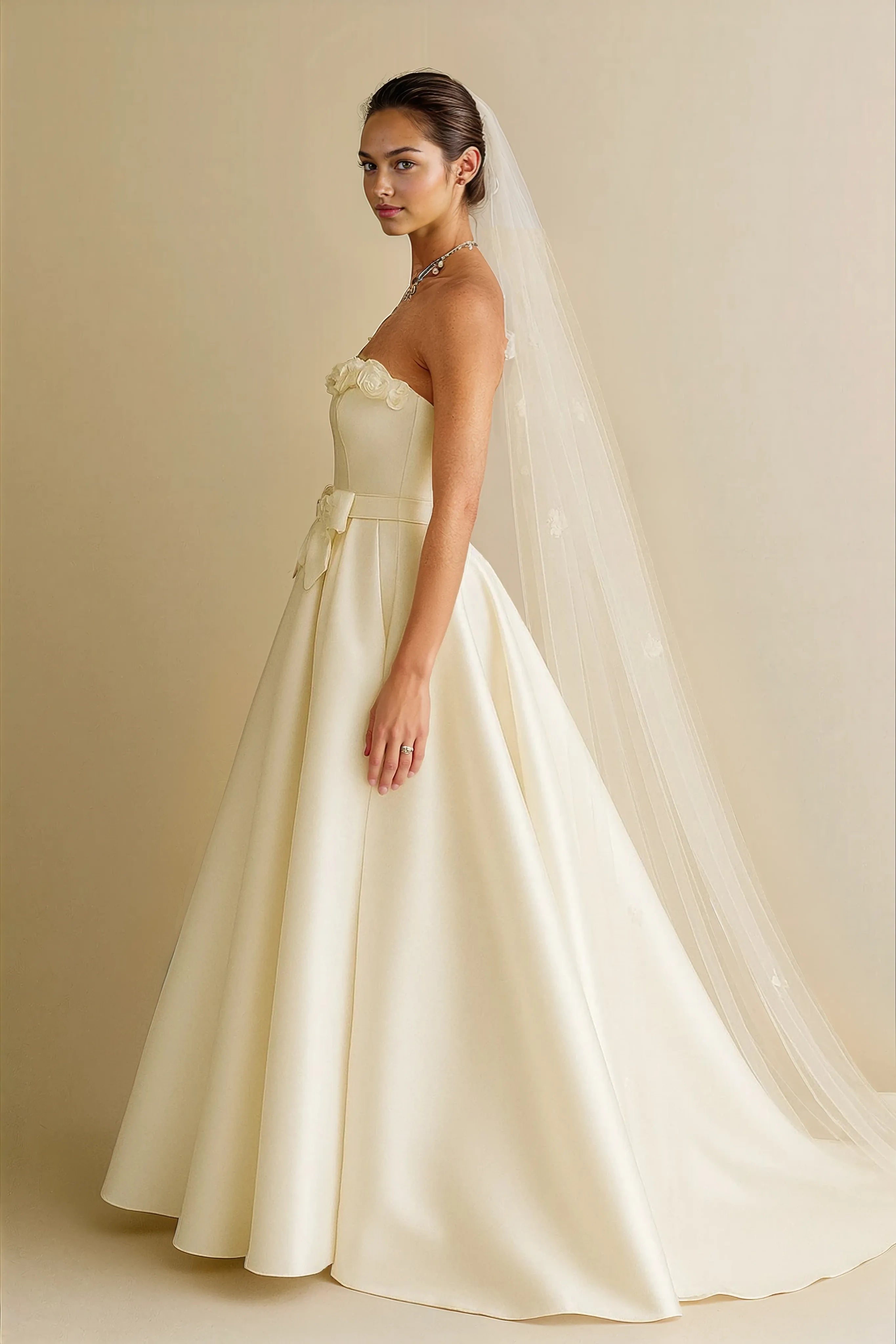 Bowed Serenity Gown