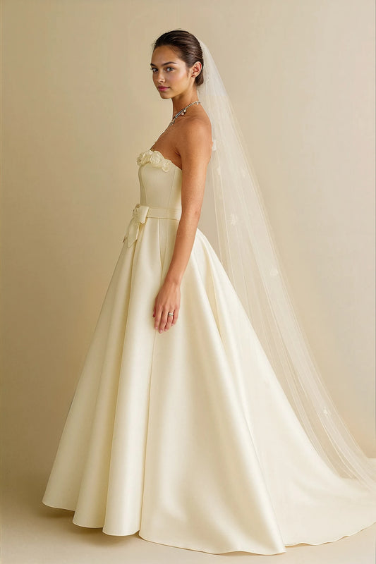Bowed Serenity Gown