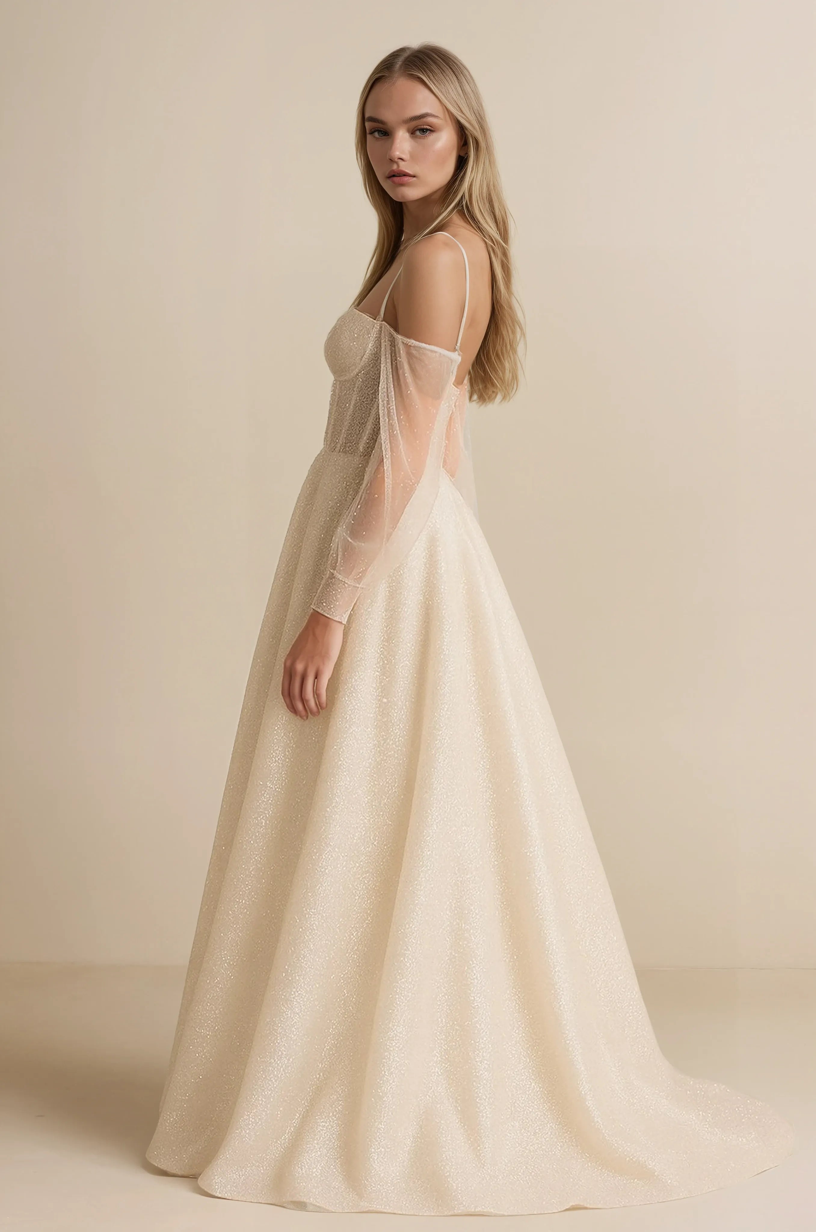 Celestial Glow Gown
