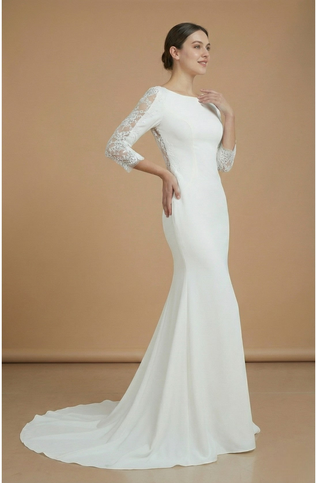 Mermaid Tulle Wedding Gown