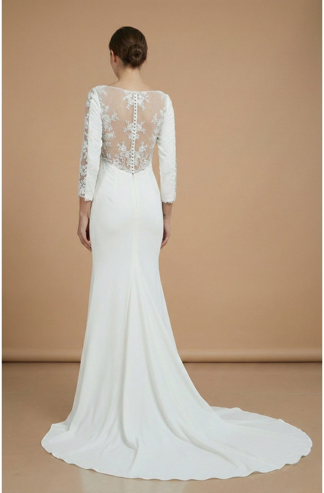 Mermaid Tulle Wedding Gown