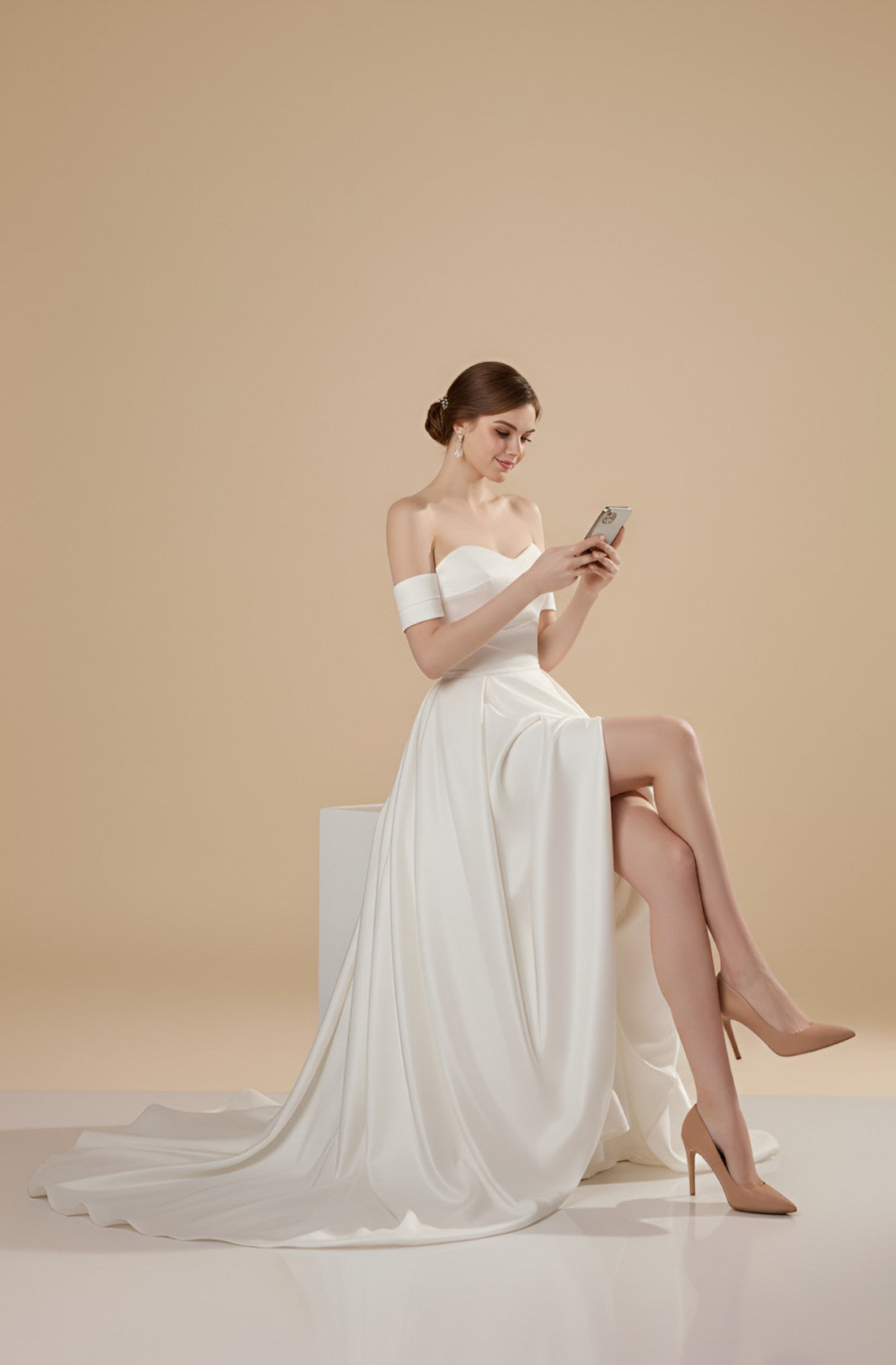 Alenya Sweetheart Lace Gown