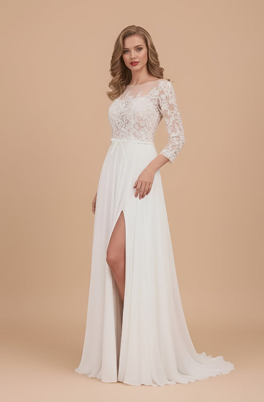 Sweetheart A-Line Tulle Wedding Dress