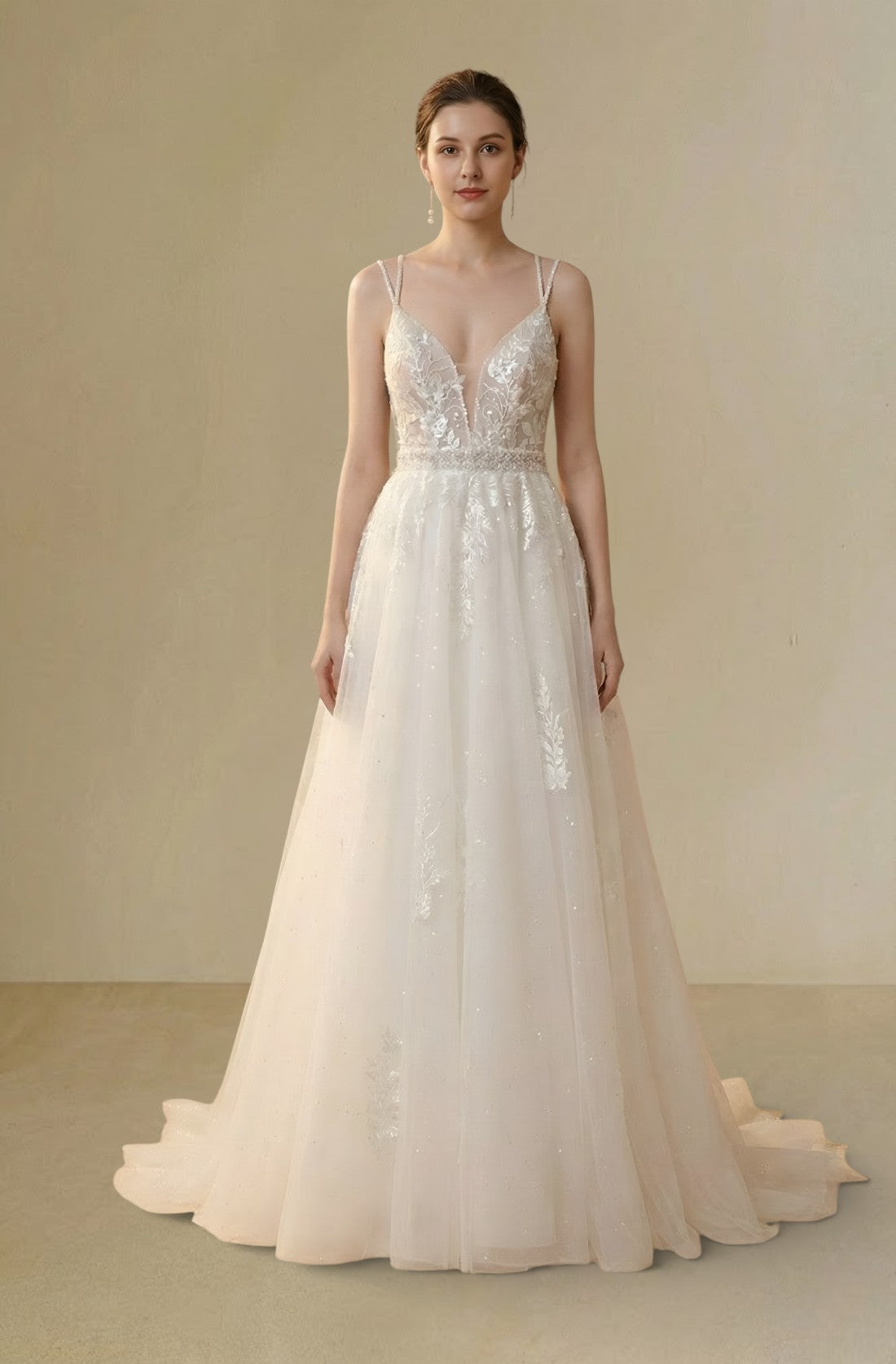 Aureline Lace Ball Gown