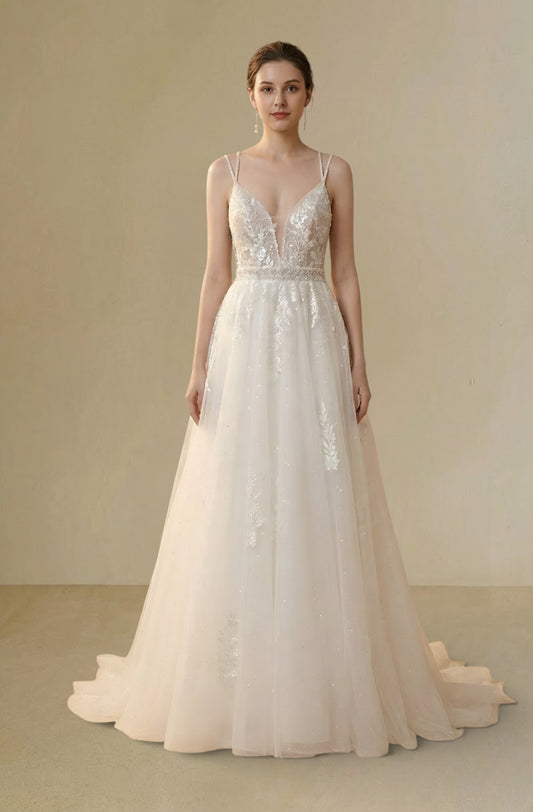 Aureline Lace Ball Gown