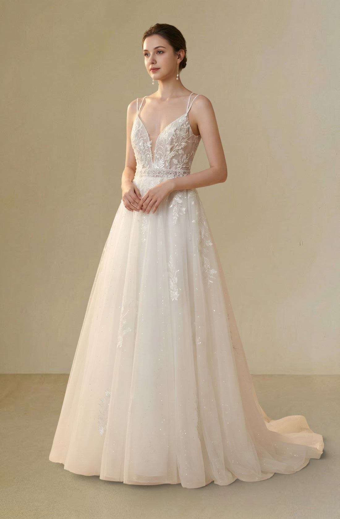 Aureline Lace Ball Gown