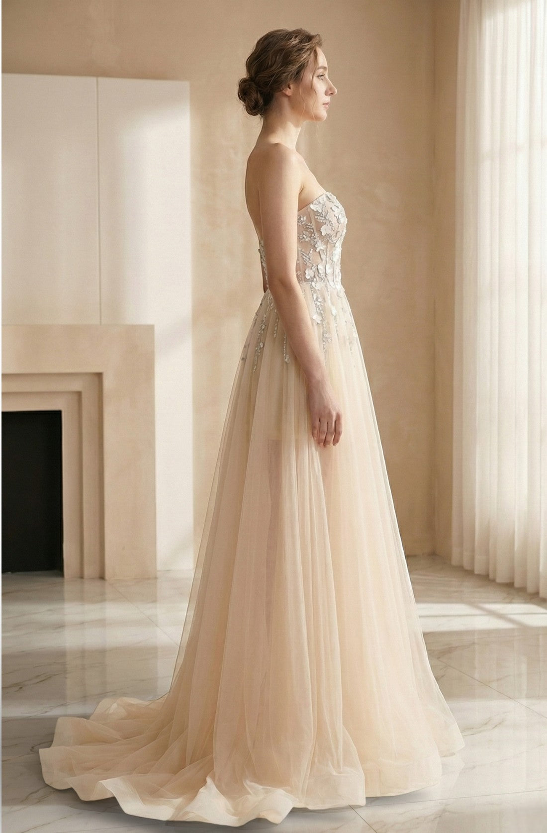 Viola Grace A-Line Gown