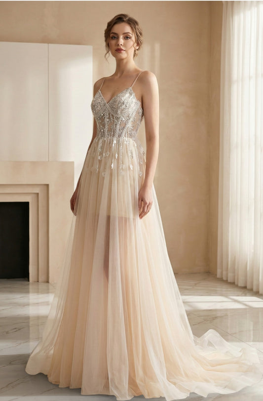 Viola Grace A-Line Gown