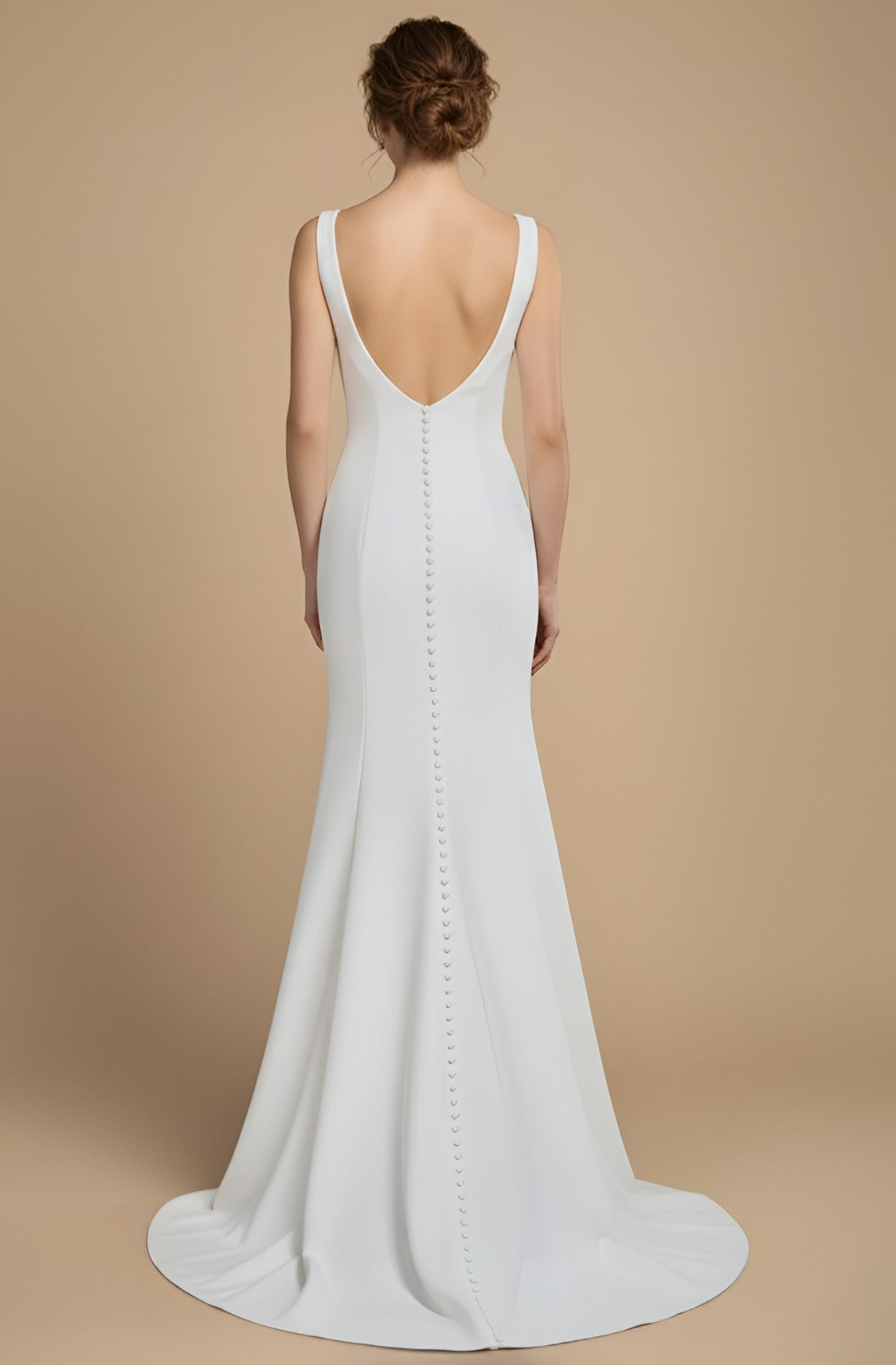 Mermaid Tulle Wedding Dress